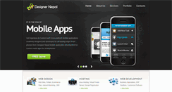 Desktop Screenshot of designernepal.com